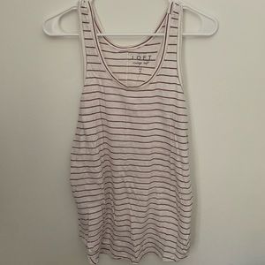 VINTAGE LOFT STRIPED TANK TOP